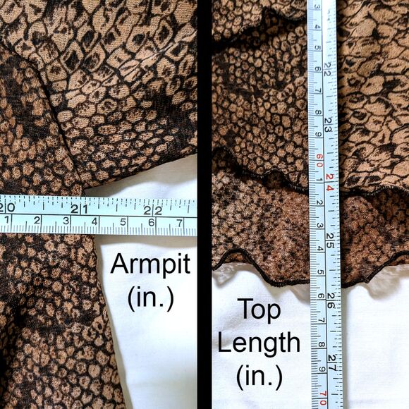 Vintage Piccalino Woman Skirt Set Womens L Snake Print Maxi Ruffles Mob Wife 90s - Picture 7 of 8